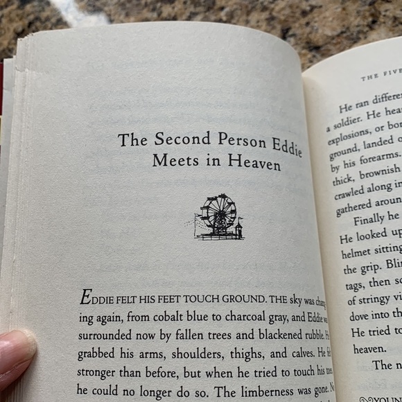 THE FIVE PEOPLE YOU MEET IN HEAVEN BY MUTCH ALBOM - Picture 7 of 7